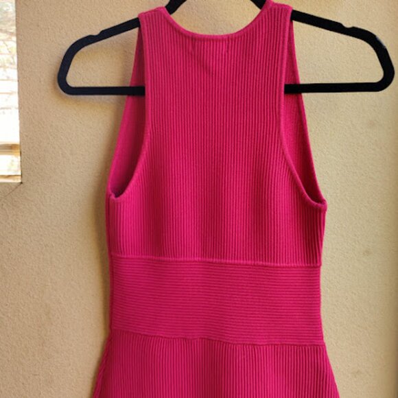 HOUSE OF HARLOW 1960 | Y2K Hot Pink Sleeveless Bodycon Bandage Mini Dress M - Picture 7 of 11